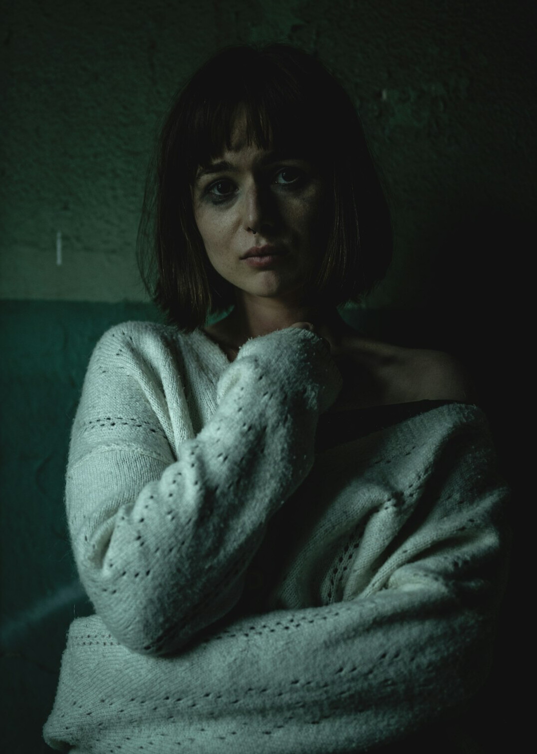 Studio portrait of a young Polish woman journalism instructor
